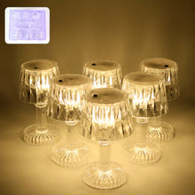 Battery Operated Decorative LED Mini Table Lamp (6 Pc / Set)