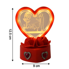 Heart-Shaped Love Couple Decorative Showpiece (1 Pc)