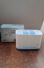 6 Compartment Multi Purpose Organizer Toothbrush Holder Stand Plastic Caddy (1 Pc)